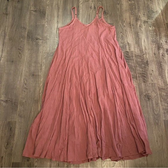 Torrid Maxi Cotton Textured Trapeze Dress size 3 - Picture 7 of 13